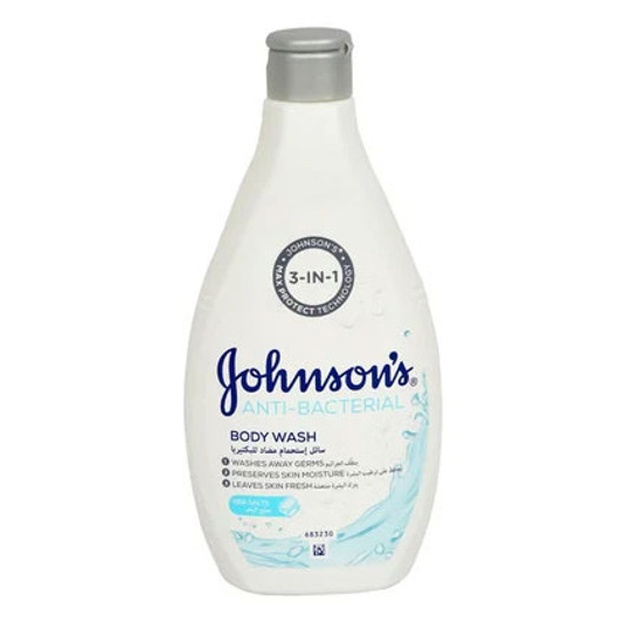 Johnson’s antibakterial dush jeli dengiz tuzi bilan 400 ml