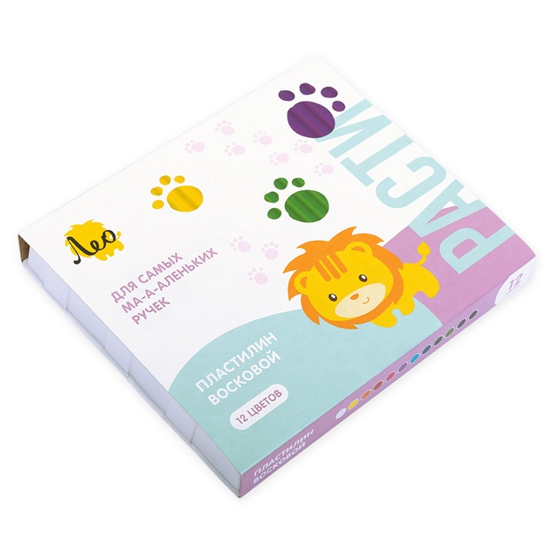 Plastilin mumli Leo LMCW-0112 12rang