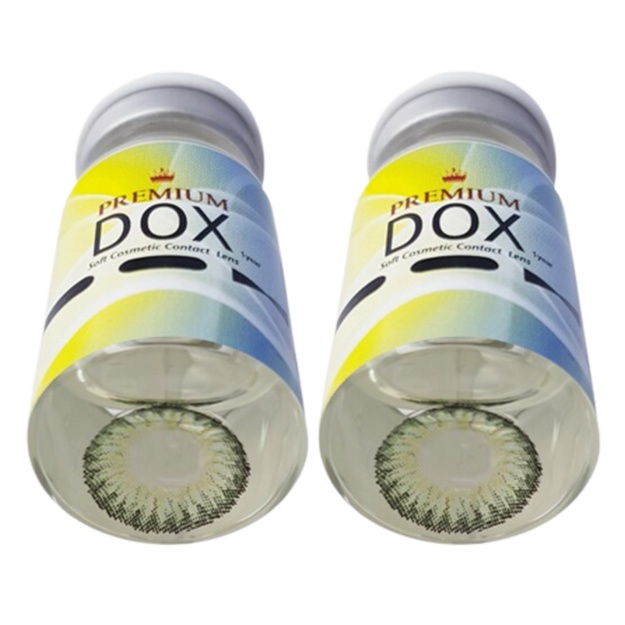 Rangli kontakt linzalari Premium Dox DAILY GREEN -4.0