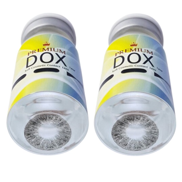 Rangli kontakt linzalari Premium Dox MIST BLACK -0.5