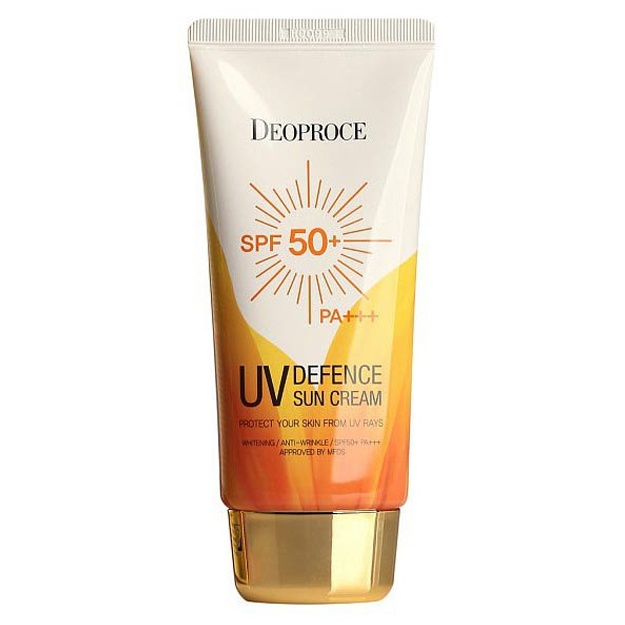 Namlovchi quyosh kremi Deoproce UV Defence Sun Cream SPF 50+ PA+++ 70g