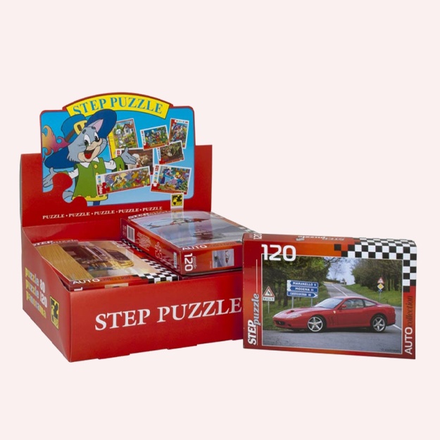 Mozaika «puzzle» 120 "Zolotaya seriya -10 (mashini)"