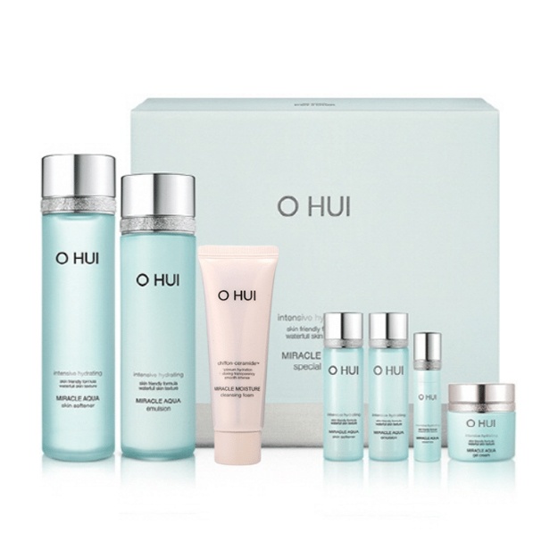 Teri uchun Intensiv namlik taminlaydigan nabor O HUI Miracle Aqua