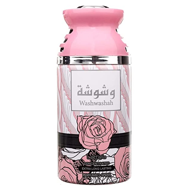 Deodorant spreyi Lattafa Washwashah 250 ml ayollar uchun