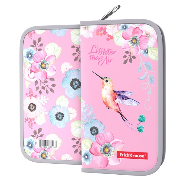Пластиковый пенал-книжка без наполнения ErichKrause 110x205x25мм Colibri (44942)