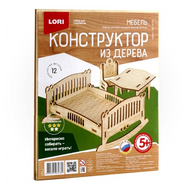Yog‘och konstruktor. Mebel to‘shagi Fn-013