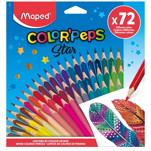 Rangli qalamlar «Maped» (72solourSolor’Peps) 832072
