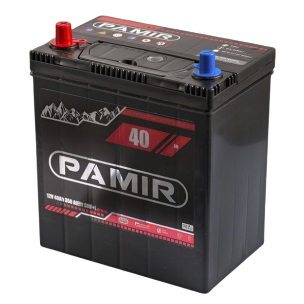 Avtomobil akkumulyatori Pamir 40Ah 350A 12V SMF+L