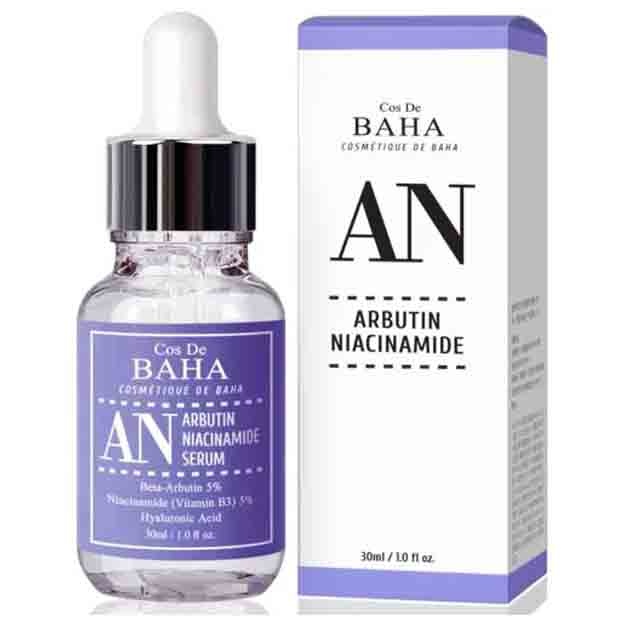 Pigmentatsiyaga qarshi sarum - Arbutin+niacinamide serum Cos De BAHA (AN), 30ml