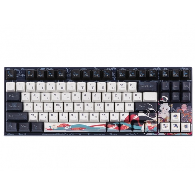 O‘yin klaviaturasi Varmilo VPE108 Chang'e Cherry Mx Red EN A51A054D4A3A01A043