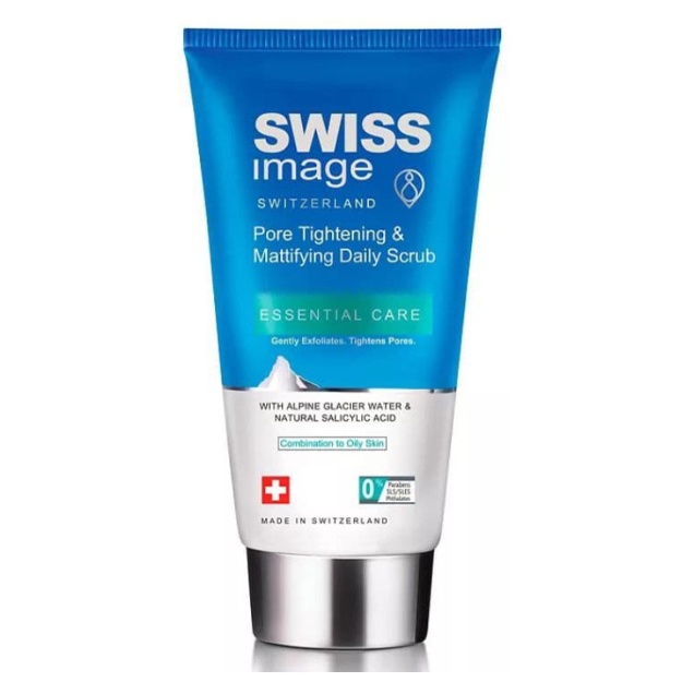 Kundalik foydalanish uchun motlashtiruvchi va ko‘zalarni toraytiruvchi skrab Swiss Image 150ml