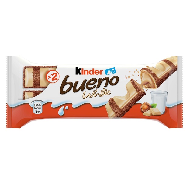 Shokoladli batonchik Kinder bueno white 39g