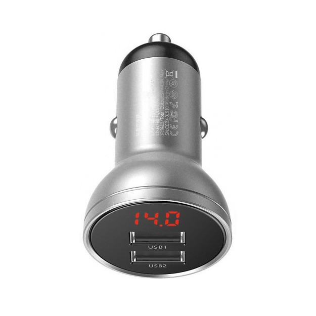 Avtomobil zaryadlovchi qurilmasi Baseus CCBX-0S (24W) Kumush (CCBX-0S)
