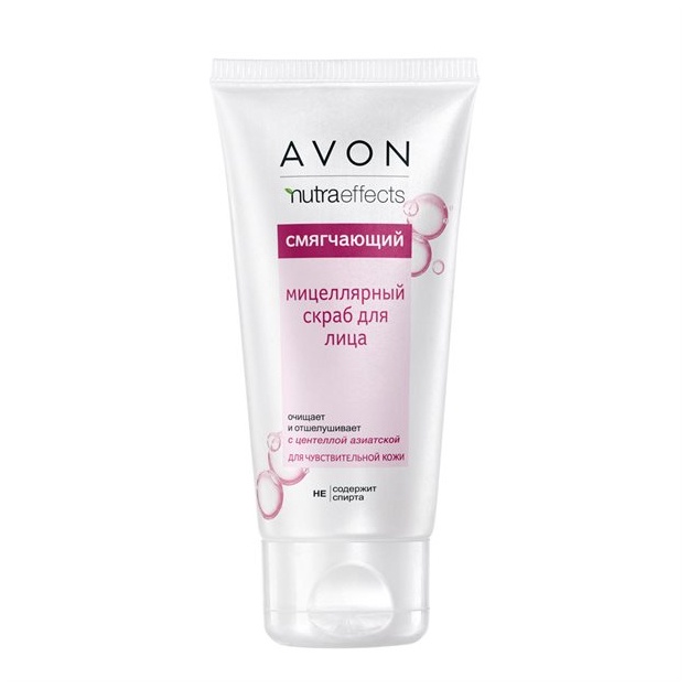 Смягчающий мицеллярный скраб для лица Avon 150мл
