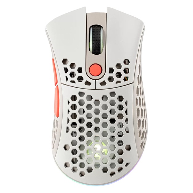 Sichqoncha 2E Gaming HyperSpeed Lite RGB Wireless Retro White (2E-MGHSL-Wl-WT)