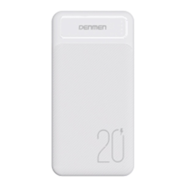 Vneshniy akkumulyator Denmen DP10 20000Mah White