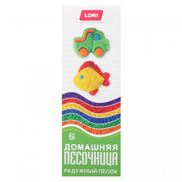 Ijod uchun to‘plam. Kamalak qumi Lori Pt-023