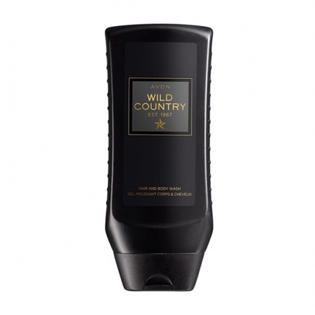 Erkaklar uchun xushbo‘y shampun-dush geli Avon Wild Country 200ml
