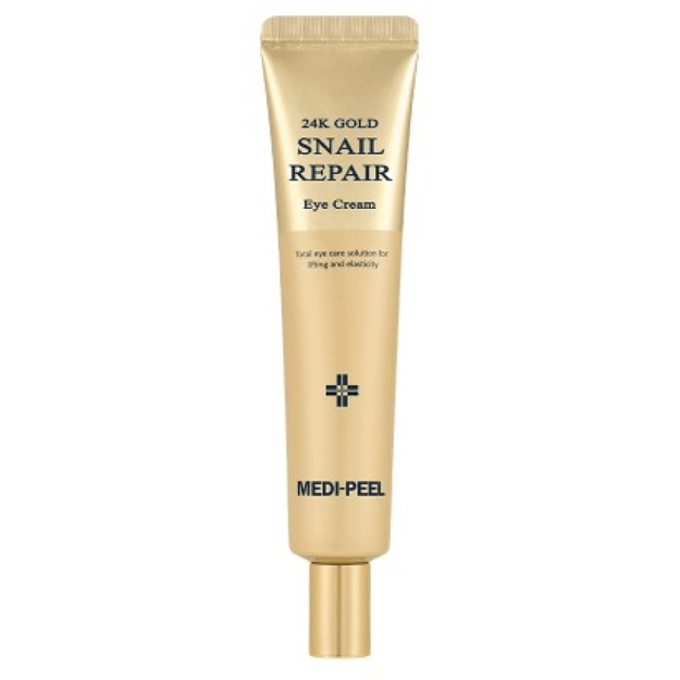 Регенерирующий крем для век с золотом и муцином улитки Medi-Peel 24K Gold Snail Repair Eye Cream