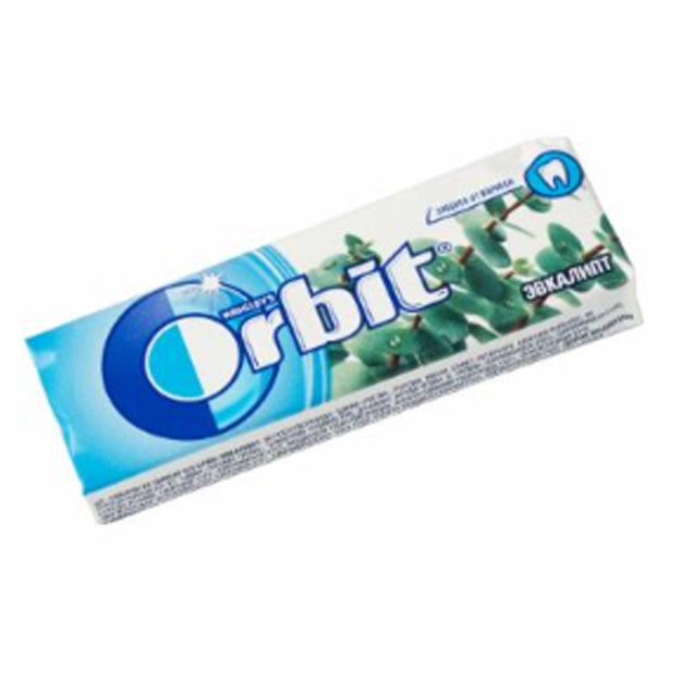 Жевательная резинка Orbit Эвкалипт 13,6г