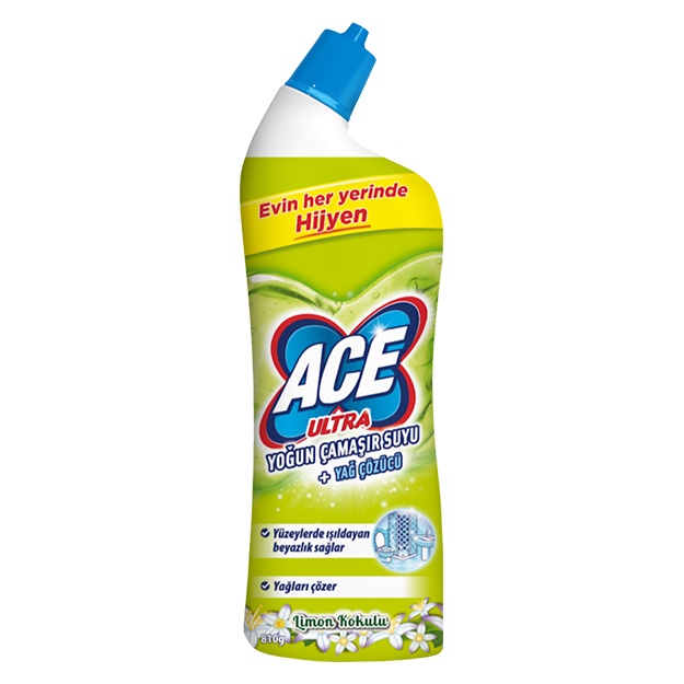 Отбеливатель Ace Ultra Power gel лимон, 750 мл