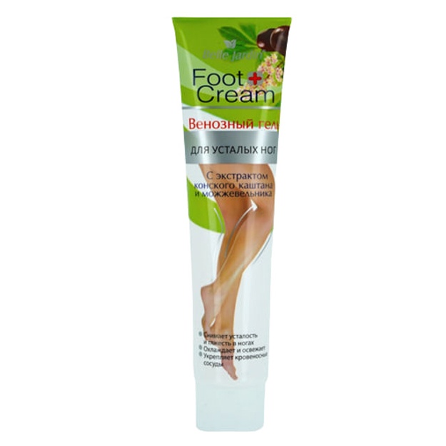 Charchagan oyoqlar uchun gel Qo‘shimcha ot kashtan va archa Belle Jardin 125ml