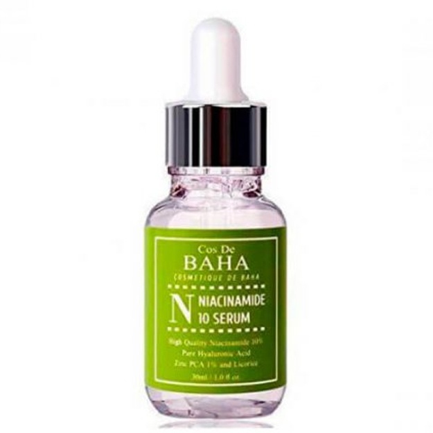 Противовоспалительная сыворотка для жирной кожи Cos De BAHA Niacinamide 10 Serum 30 мл