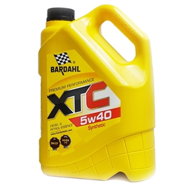Синтетическое моторное масло Bardahl XTC 5W40 4L