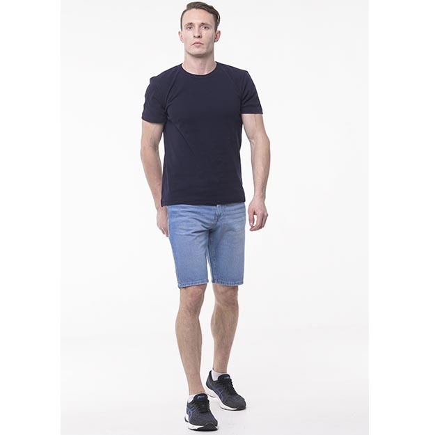 Мужские шорты Rumino Jeans, хлопок, голубые, Узбекистан АРТ 20021 голубой 34