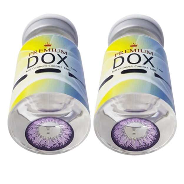 Rangli kontakt linzalari Premium Dox K2010 VOILET -4.5