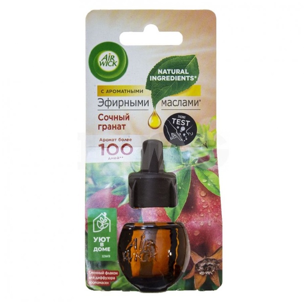 Airvisk Liquid aroma moylarining diffuzerini almashtirish shishasi (19 ml) - Juisy anor