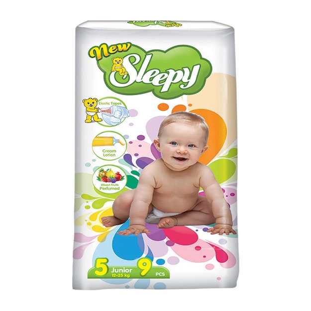 YANGI SLEEPY STANDART (bolalar tagliklari) - № 5 (12-25 kg) 9 dona