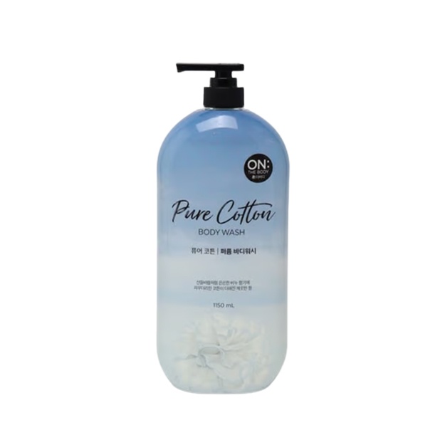 Parfyumlangan dush geli On the body Pure Cotton 1150 ml