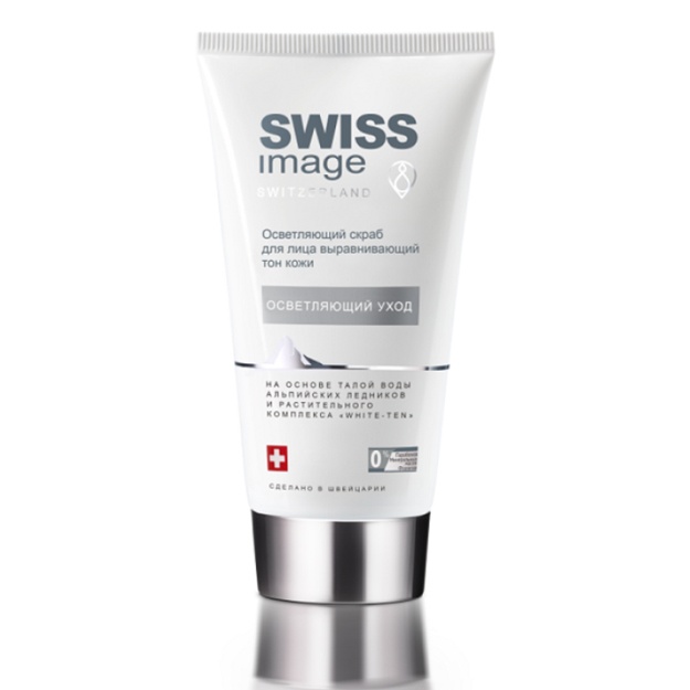Yuz skrabi, teri rangini oqartiruvchi va oqartuvchi, Swiss Image 150ml
