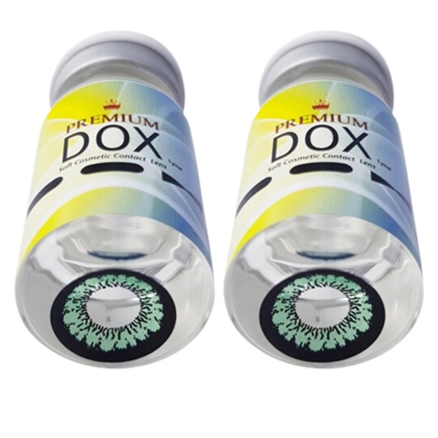 Цветные контактные линзы Premium Dox K2013 GREEN -2.0