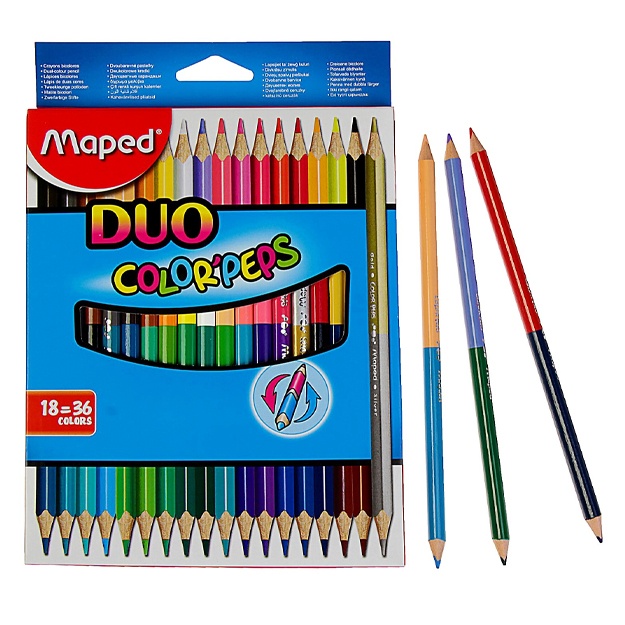 Rangli qalamlar.Maped (36sol.,Solor’Peps Duo) 829601