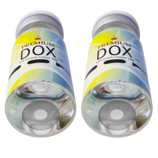 Цветные контактные линзы Premium Dox NATURAL GRAY -3.5