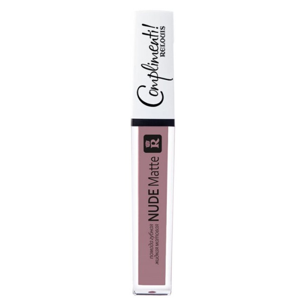 Suyuq mat lab bo‘yog‘i Relouis Nude Matte Complimenti