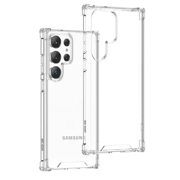 Zarbaga chidamli gilof Green Lion 360° uchun Samsung S23 Ultra