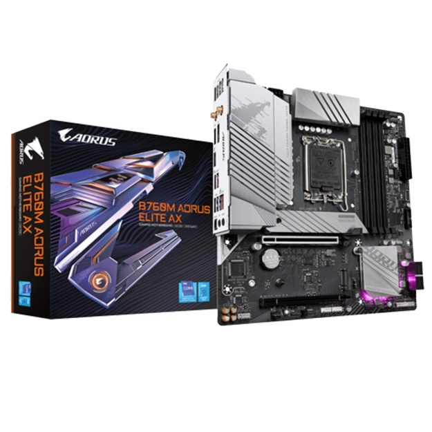 Kompyuter platasi Gigabyte B760M AORUS ELITE AX DDR5 LGA1700