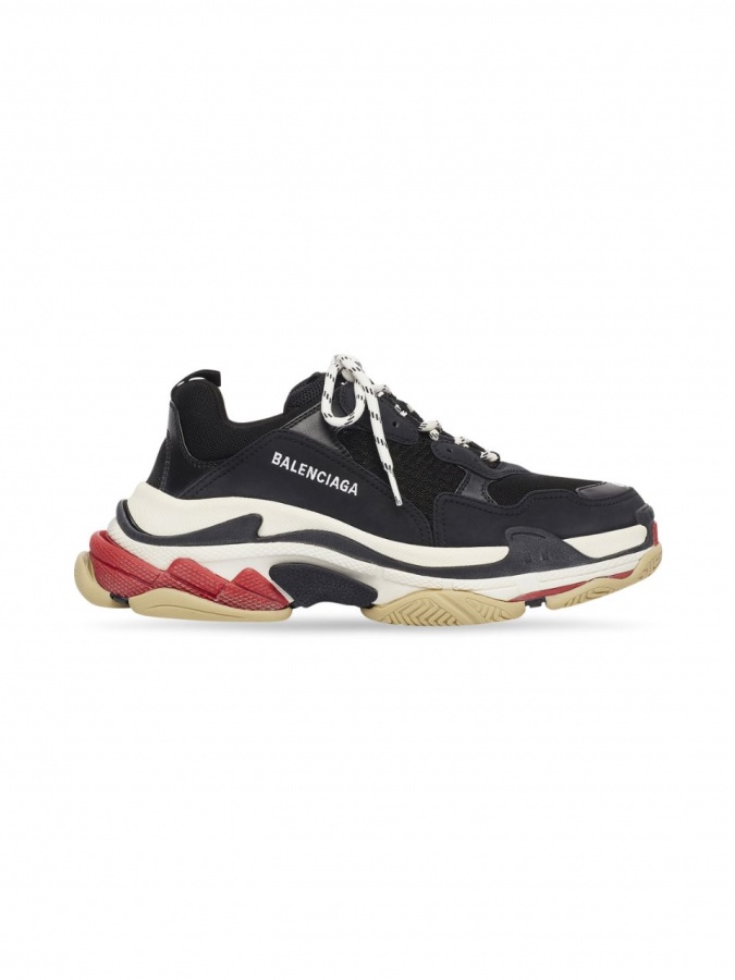 Erkaklar Krossovkalari Balenciaga Triple s (Lyuks) ART 2223 40 cherniy