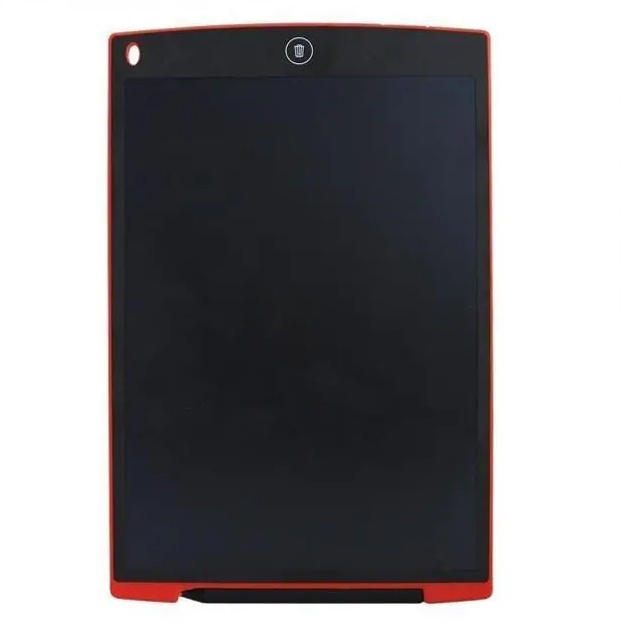 Rasmlar va eslatmalar uchun planshet Writing Tablet 12" LCD qizil