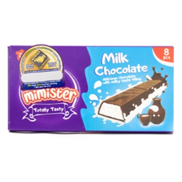 Shokolad Milk chocolate mimister 8*100g