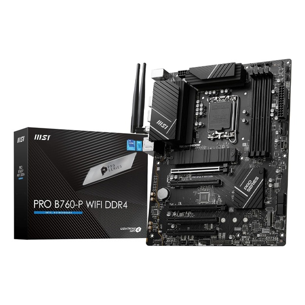 Kompyuter platasi MSI PRO B760-P WIFI DDR4 ATX from UAE