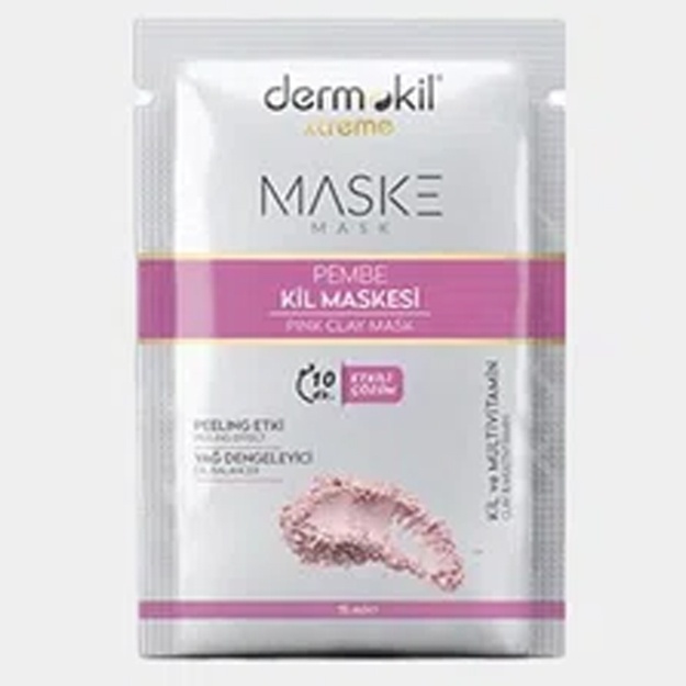 Glinyanaya maska Dermokil s Rozovoy glinoy, 15 ml