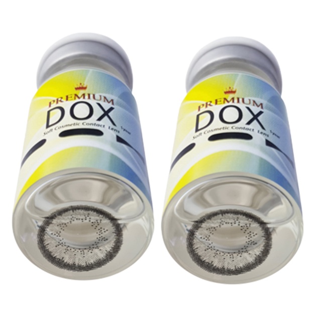 Rangli kontakt linzalari Premium Dox JS22 GRAY -3.0