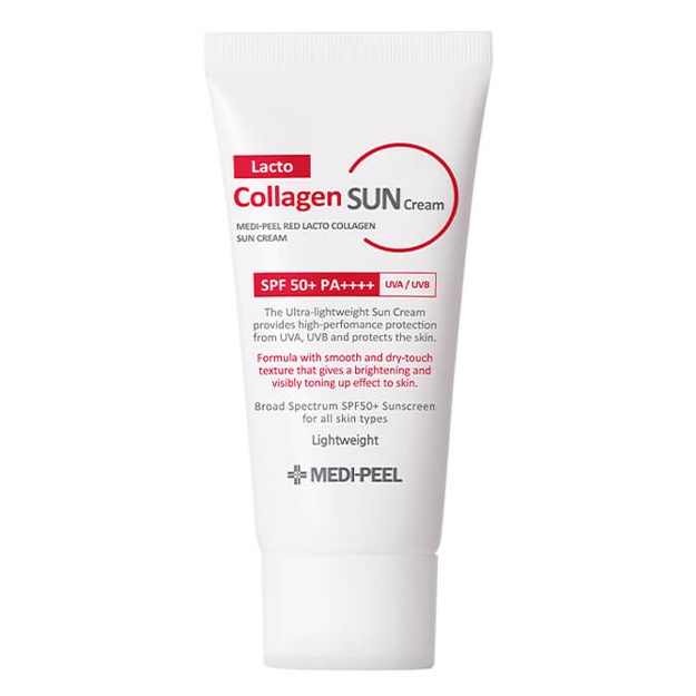 Medi-Peel qizil lakto-kollagen quyosh kremi SPF50+ PA++++