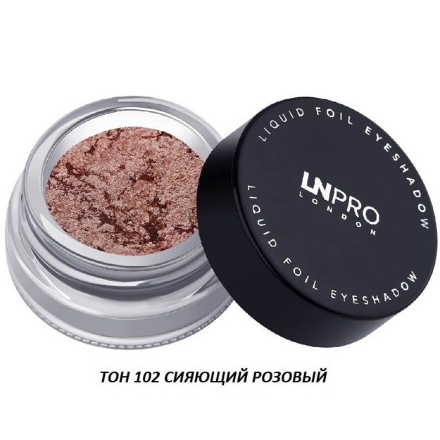 Kremli soyalar LN Professional Liquid Foil Eyeshadow 102