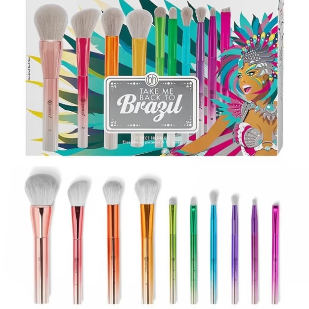 Cho‘tkalar to‘plami BH Cosmetics Take Me Back to Brazil Brushes