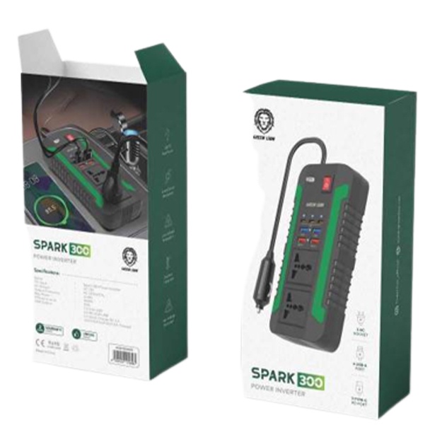 Avtomobil quvvat inverteri Green Lion Spark